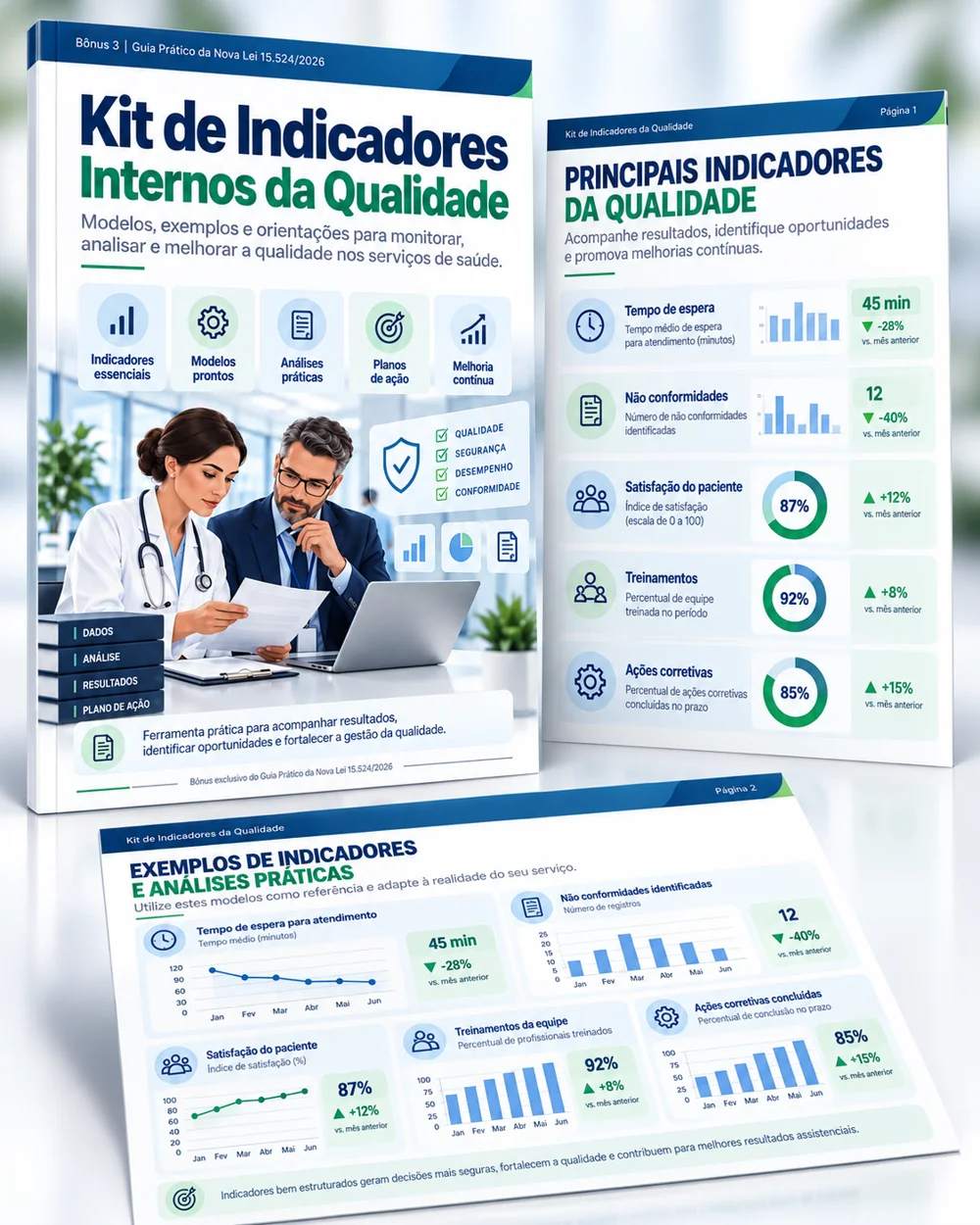 Kit de Indicadores Internos da Qualidade