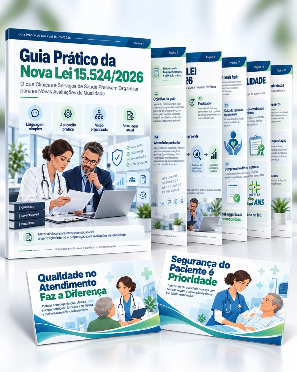 Guia Prático da Nova Lei 15.524/2026 com checklists, ferramentas e bônus digitais